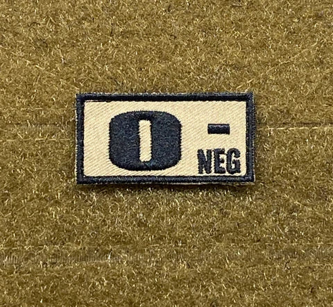 O- Blood Type Patch